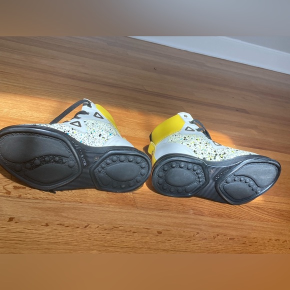 Jimmy Choo Galaxy Paint Splatter High-Top Smeakers - Picture 10 of 12